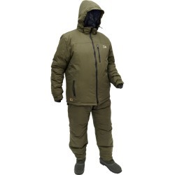 Costum Daiwa Winter Carp Suit, Olive Green, 2X-Large