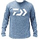 Bluză Tehnică Daiwa Shirt Long S 30, Medium, Light Blue