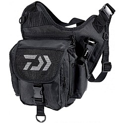 Borsetă Daiwa Belt Bag Street, 21x10x24 cm, Negru