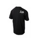 Tricou Daiwa Angler, Black&White, Large