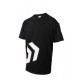 Tricou Daiwa Angler, Black&White, Large