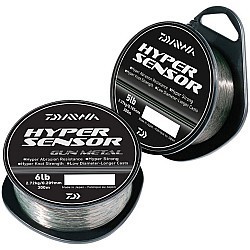 Fir monofilament Daiwa Hyper Sensor Dark, Gun Metal, 0.18mm/2.27kg, 300m