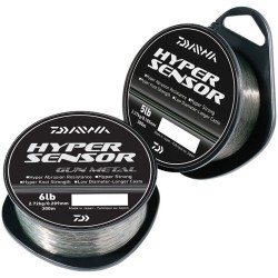 Fir monofilament Daiwa Hyper Sensor Dark, Gun Metal, 0.18mm/2.27kg/300m