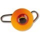 Plumb cheburashka jig Daiwa Prorex Flexi Jig-System TG Head, Fluo Orange, 7g, 3buc/plic