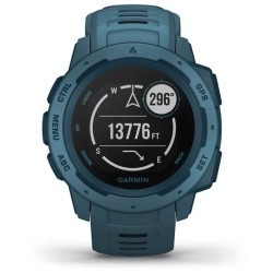 Ceas Garmin Instinct Graphite GPS, Lakeside Blue