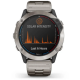 Ceas Garmin Quatix 6X Solar Titanium, 51mm Ceas Garmin Quatix 6X Solar Titanium, 51mm