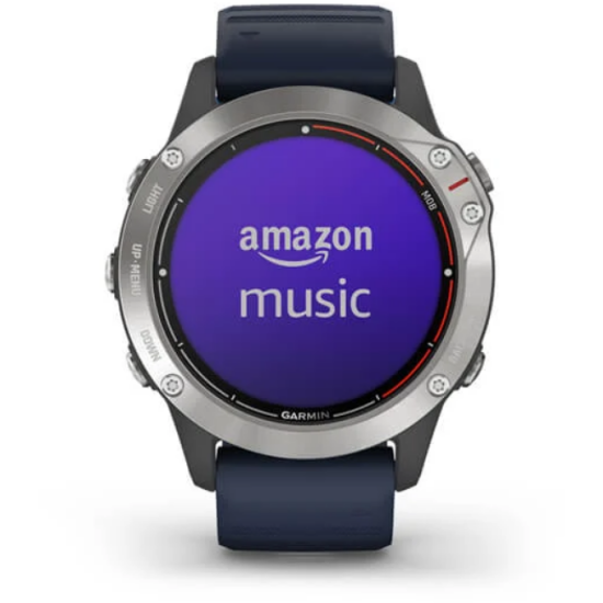 Ceas Garmin Quatix 6, Captain Blue, 47mm Ceas Garmin Quatix 6, Captain Blue, 47mm