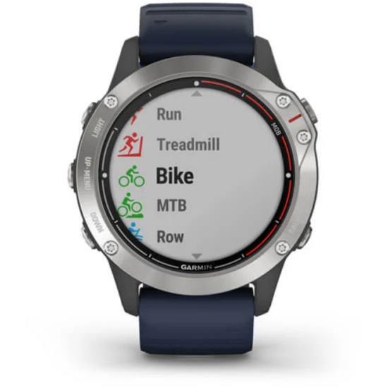 Ceas Garmin Quatix 6, Captain Blue, 47mm Ceas Garmin Quatix 6, Captain Blue, 47mm