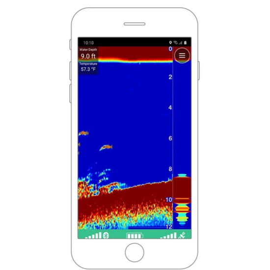 Sonar Garmin Striker Cast