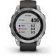 Ceas Garmin Fenix 7 Standard, Silver/Graphite, 47mm