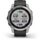 Ceas Garmin Fenix 7 Standard, Silver/Graphite, 47mm