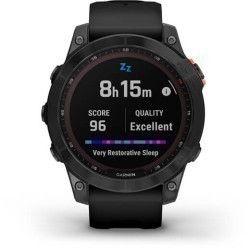 Ceas Garmin Fenix 7 Solar Slate,  Gray/Black, 47mm