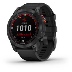 Ceas Garmin Fenix 7 Solar Slate,  Gray/Black, 47mm