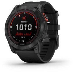 Ceas Garmin Fenix 7X Solar Slate, Grey/Black, 51mm