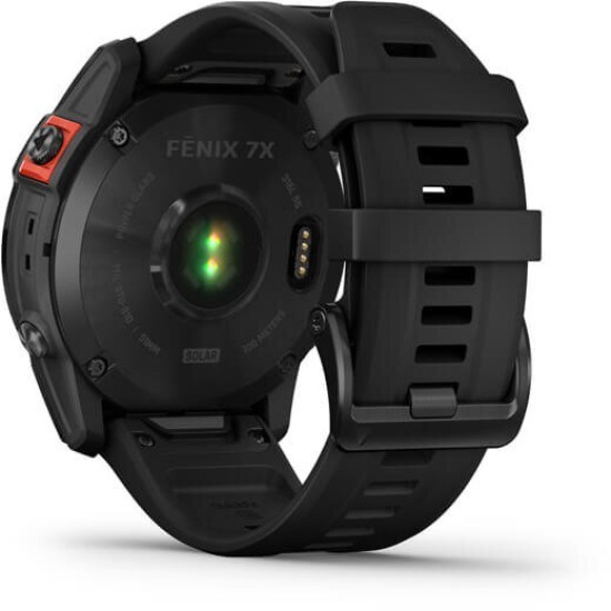 Ceas Garmin Fenix 7X Solar Slate, Grey/Black, 51mm