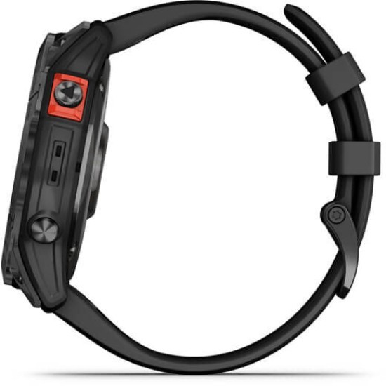 Ceas Garmin Fenix 7X Solar Slate, Grey/Black, 51mm