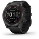 Ceas Garmin Fenix 7X Sapphire Solar Carbon Gray, TI/Black, 51mm EMEA