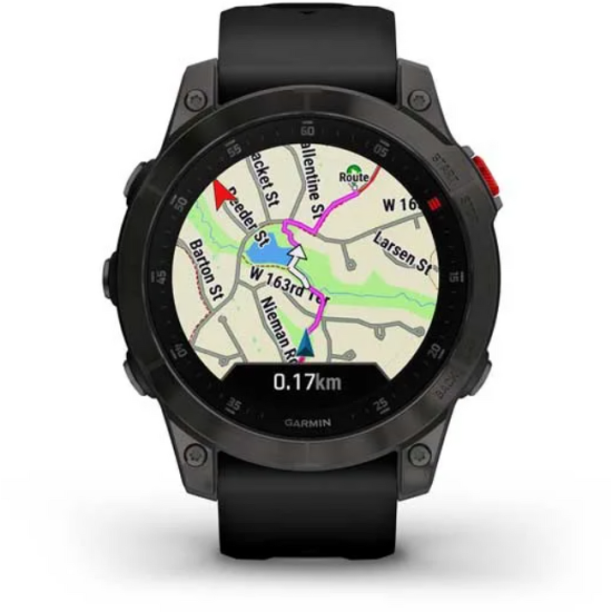 Ceas Garmin Epix 2, Sapphire Gray/Titanium, 47mm