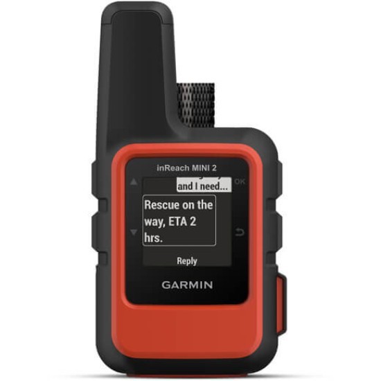 Dispozitiv de monitorizare prin GPS Garmin Inreach Mini 2, Flame Red