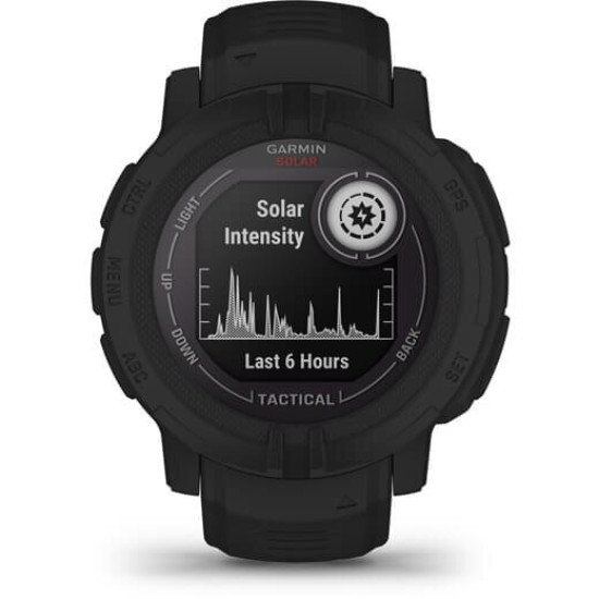 Ceas Garmin Instinct.2, Solar Tactical Edition Black, 45mm