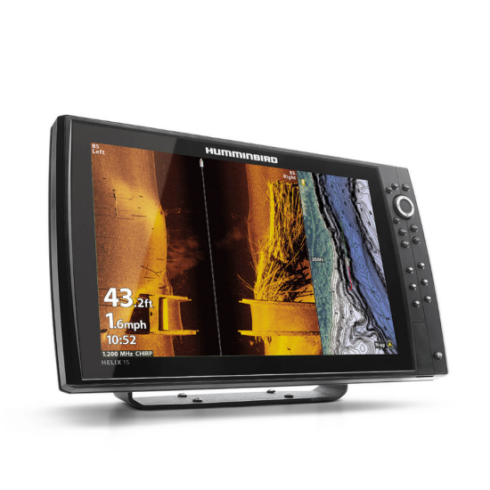 Sonar Humminbird Helix 15 Chirp Mega SI+ DI+ Chirp 2D Gps G4N W/O Transducer Sonar Humminbird Helix 15 Chirp Mega SI+ DI+ Chirp 2D Gps G4N W/O Transducer