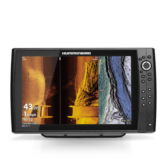 Sonar Humminbird Helix 15 Chirp Mega SI+ DI+ Chirp 2D Gps G4N W/O Transducer Sonar Humminbird Helix 15 Chirp Mega SI+ DI+ Chirp 2D Gps G4N W/O Transducer