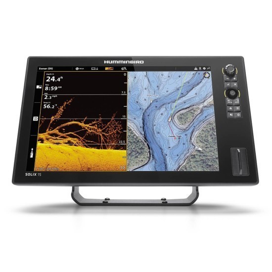 Sonar Humminbird Solix 15 Chirp Mega SI+ DI+ Chirp 2D Gps G3