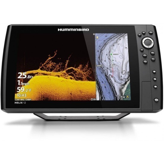 Sonar Humminbird Helix 12 Chirp Mega DI+ Gps G3N