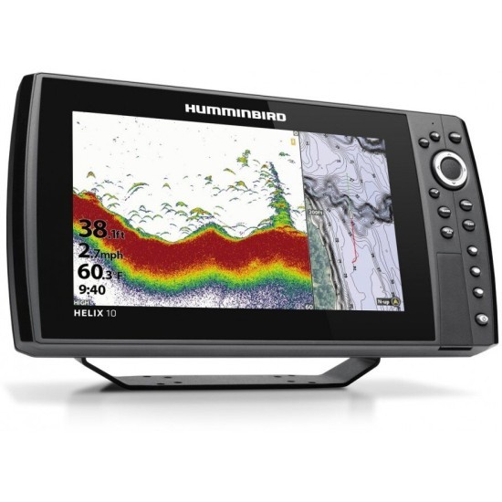 Sonar Humminbird Helix 10 Chirp Mega DI+ Gps G3N