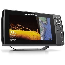 Sonar Humminbird Helix 10 Chirp Mega SI+ DI+ Chirp 2D Gps G4N W/O Transducer