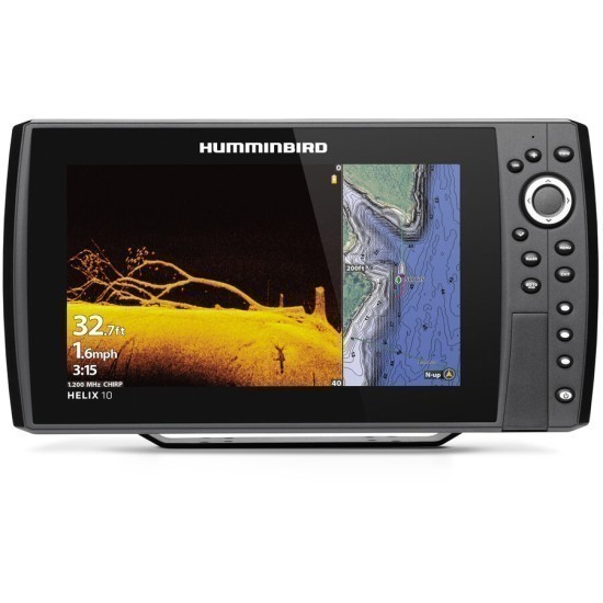 Sonar Humminbird Helix 10 Chirp Mega DI+ Chirp 2D Gps G4N