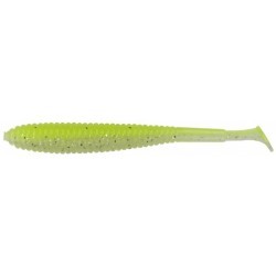 Shad Illex Tail, Chartreuse Pearl Silver, 9.7cm/3.8g, 8buc/plic