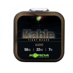 Fir Leadcore Korda Kable Tight Weave, Kamo, 50lbs/22kg/7m