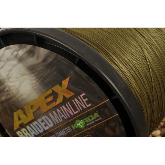 Fir Textil Korda Apex Braided Mainline Sub Brown, 0.23mm/13.6kg/450m