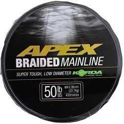 Fir Textil Korda Apex Braided Mainline Sub Brown, 0.36mm/22.67kg/450m