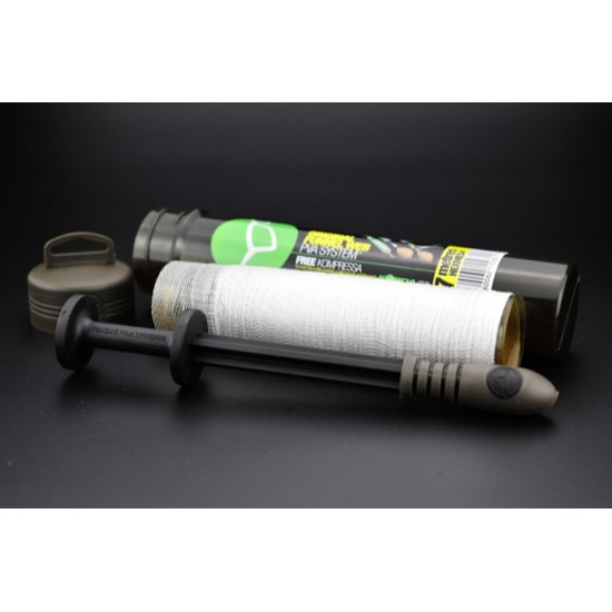 Kit plasă solubilă + tijă compresie Korda Boilie Funnel Web Pva System, 7m Kit plasă solubilă + tijă compresie Korda Boilie Funnel Web Pva System, 7m