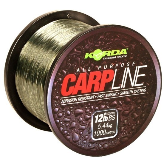 Fir monofilament Korda Carp Line, 0.40mm/6.80kg/1000m Fir monofilament Korda Carp Line, 0.40mm/6.80kg/1000m
