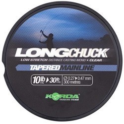 Fir înaintaș conic Korda LongChuck Tapered Mainline, Clear, 0.27-0.47mm/300m