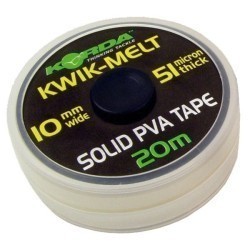 Bandă solubilă Korda PVA Kwick-Melt, 10mm/20m