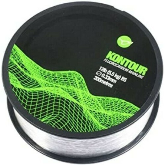 Fir fluorocarbon Korda Kontour Mainline, 0.37mm/18lb/200m