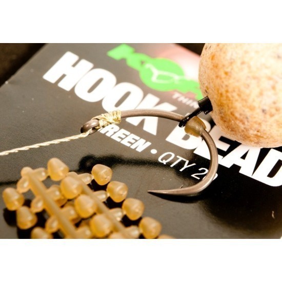 Opritoare de cârlig Korda Hook Bead, Medium, 20buc/plic