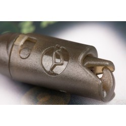 Sistem clips pentru plumb pierdut Korda Heli Safe Lead Release, Green, 2buc/blister