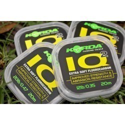 Fir fluorocarbon Korda Iq2 Extra Soft, 0.32mm/10lbs/20m