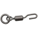 Vârtej cu anou și agrafă rapidă Korda PTFE Spinner Ring Swivel XX, Nr.11, 8buc/plic