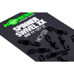 Vârtej cu agrafă rapidă Korda Spinner Swivel XX, Nr.11, 10buc/plic