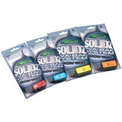 Kit pungi Pva + încărcător Korda Solidz Pva Bag System Slow Melt, Large, 85x100mm, 20buc/plic