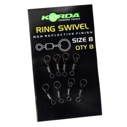 Vârtej cu anou Korda Ring Swivel, Nr.11, 8buc/plic
