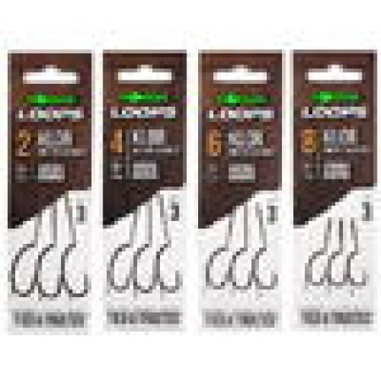 Riguri Korda Loop Rigs Klor, nr.8/30lbs 3buc/plic