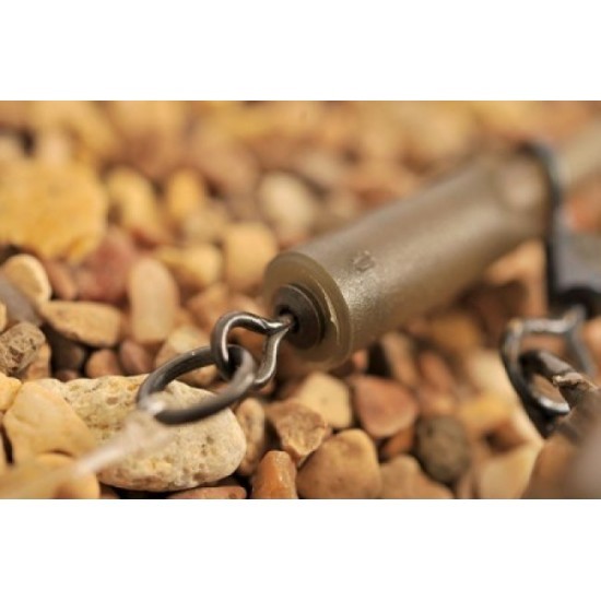 Tub protecție vârtej Korda Run Rig Rubber, Gravel Brown, 10buc/plic