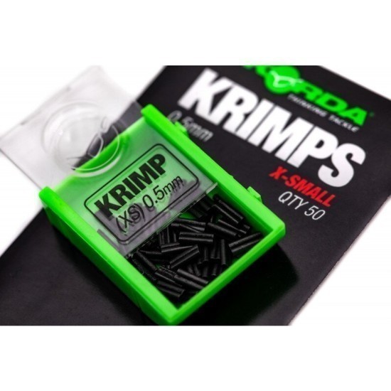 Bride pentru monturi Korda Chod Krimps, 0.6mm, 50buc/cutie Bride pentru monturi Korda Chod Krimps, 0.6mm, 50buc/cutie